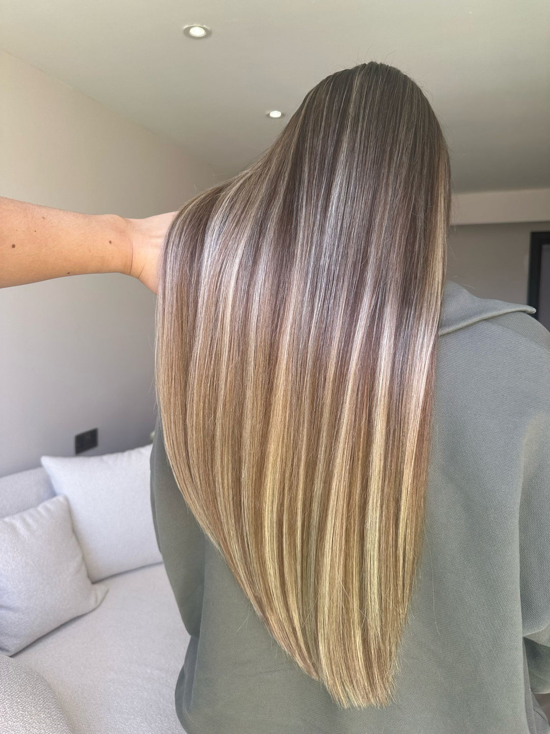 18" Hår Extensions - Weft